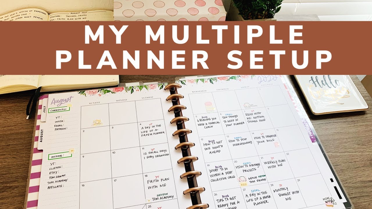 My Multiple Planner Setup