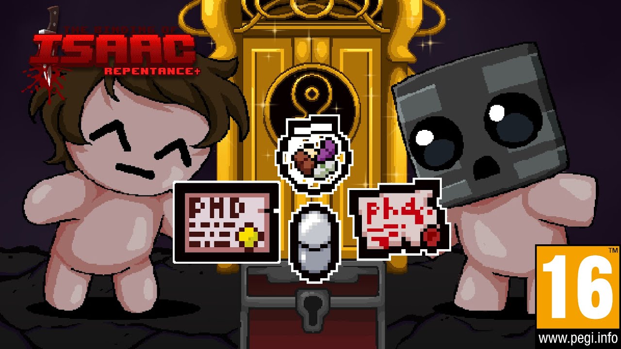 Dos bebes azules bajo medicación - The Binding of Isaac Repentance+ con EsVandal
