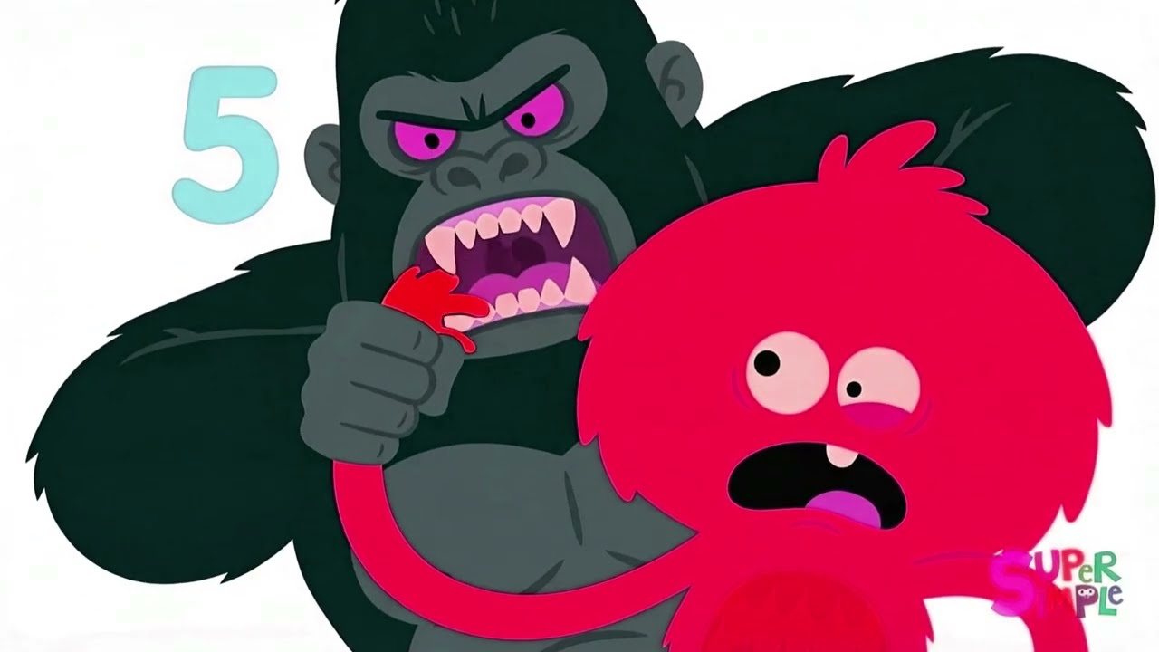 Super Simple Songs Gorilla Eats the Fingers! Intro Logo Sponsored By: Klasky Csupo 2001