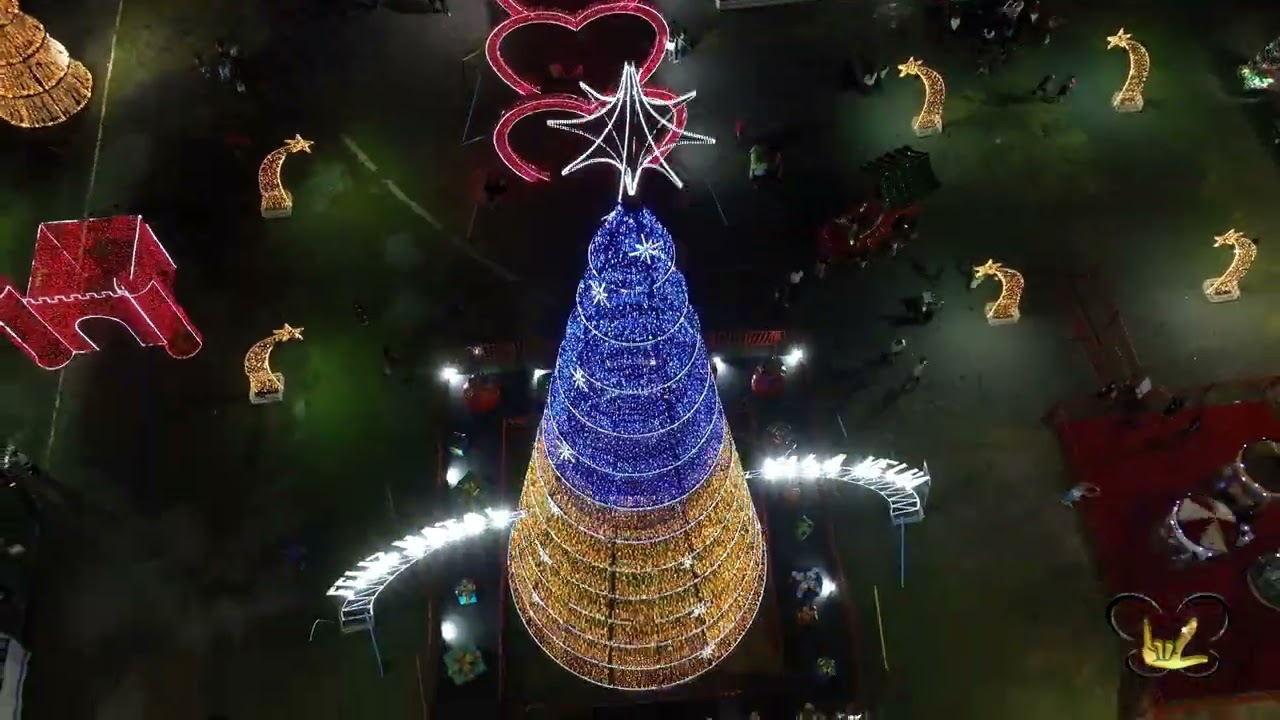 Dji Mavic 3 filmagens Feliz Natal prainha em vila  velha ES