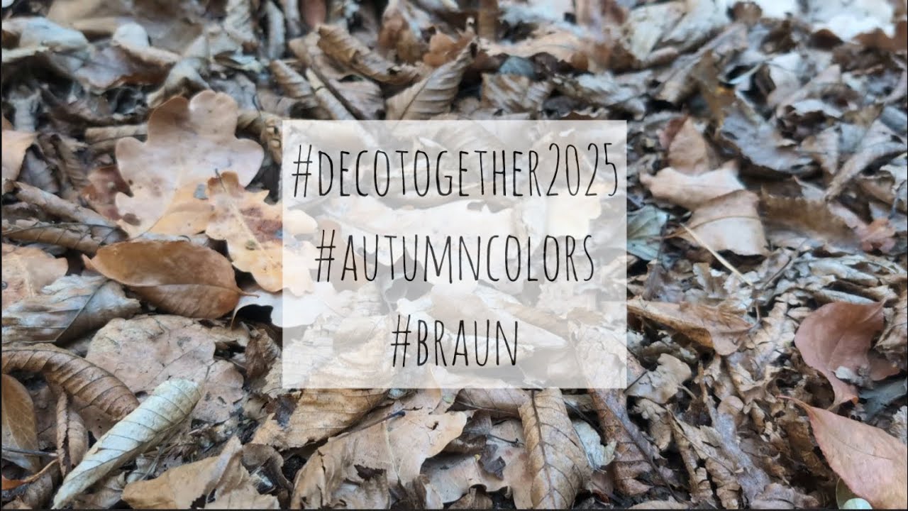 Wochendeko KW 42 2025 | Ours Journal | #decotogether2025 #autumncolors #braun | planerbeere