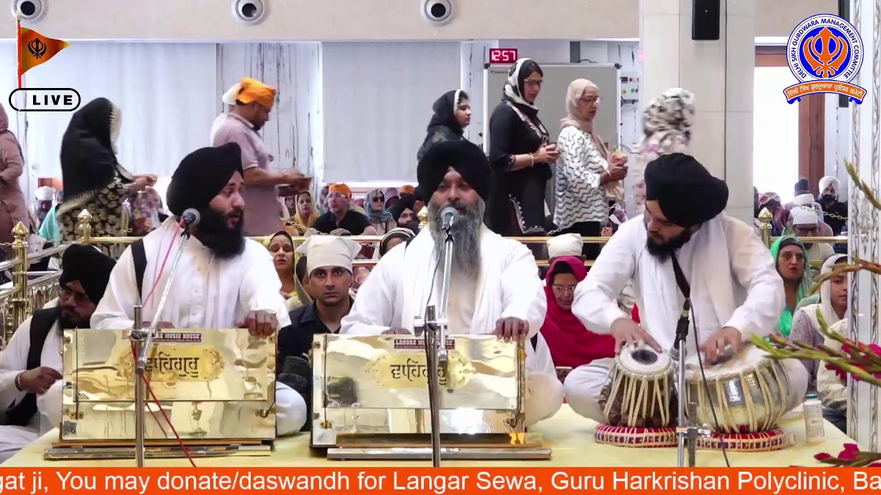 01/03/2026 Official DSGMC | Gurbani Kirtan |  Live Gurdwara Bangla Sahib
