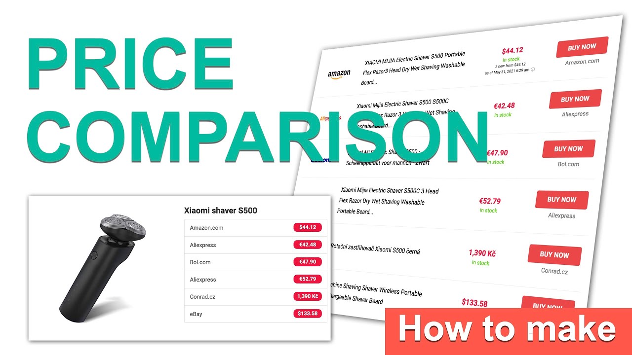 How to Make Affiliate Price Comparison Website with WordPress and Content Egg
