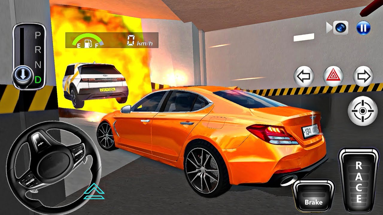 Hyundai Genesis G70 City Car Driving || 3D Driving Class || Car Games 