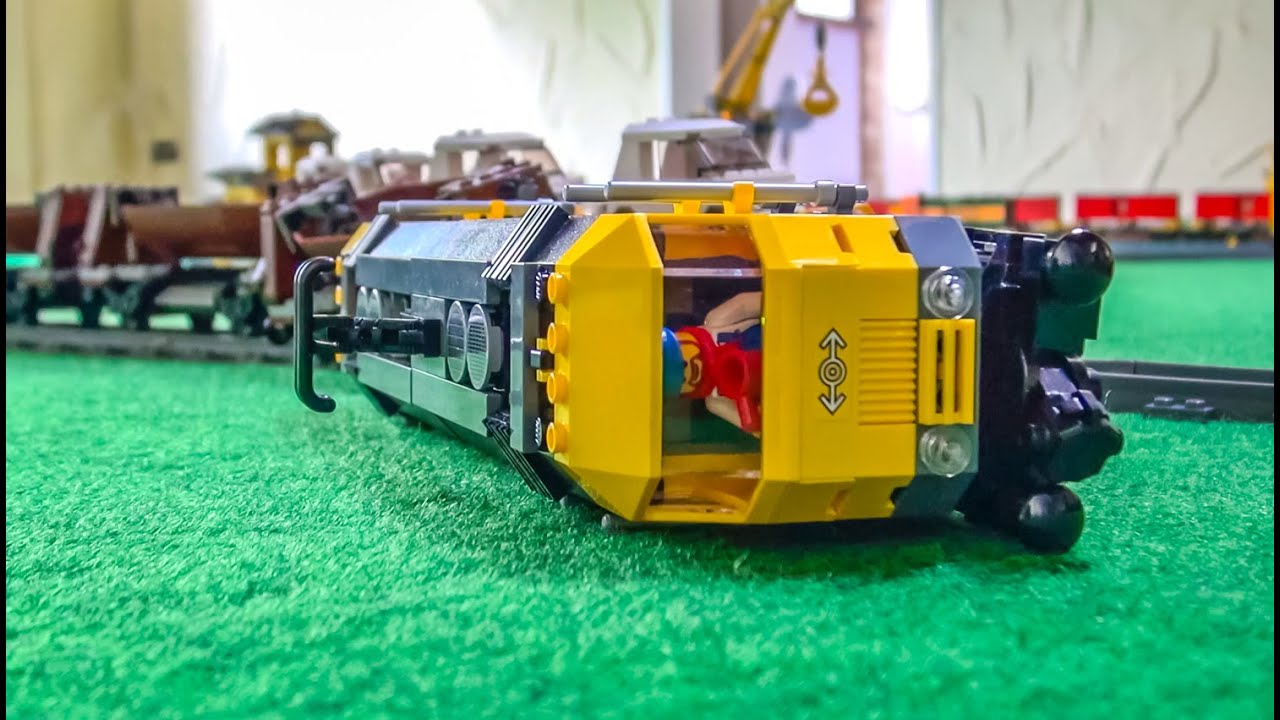 Lego® Train CRASH compilation! Long Lego® Trains in TROUBLE!