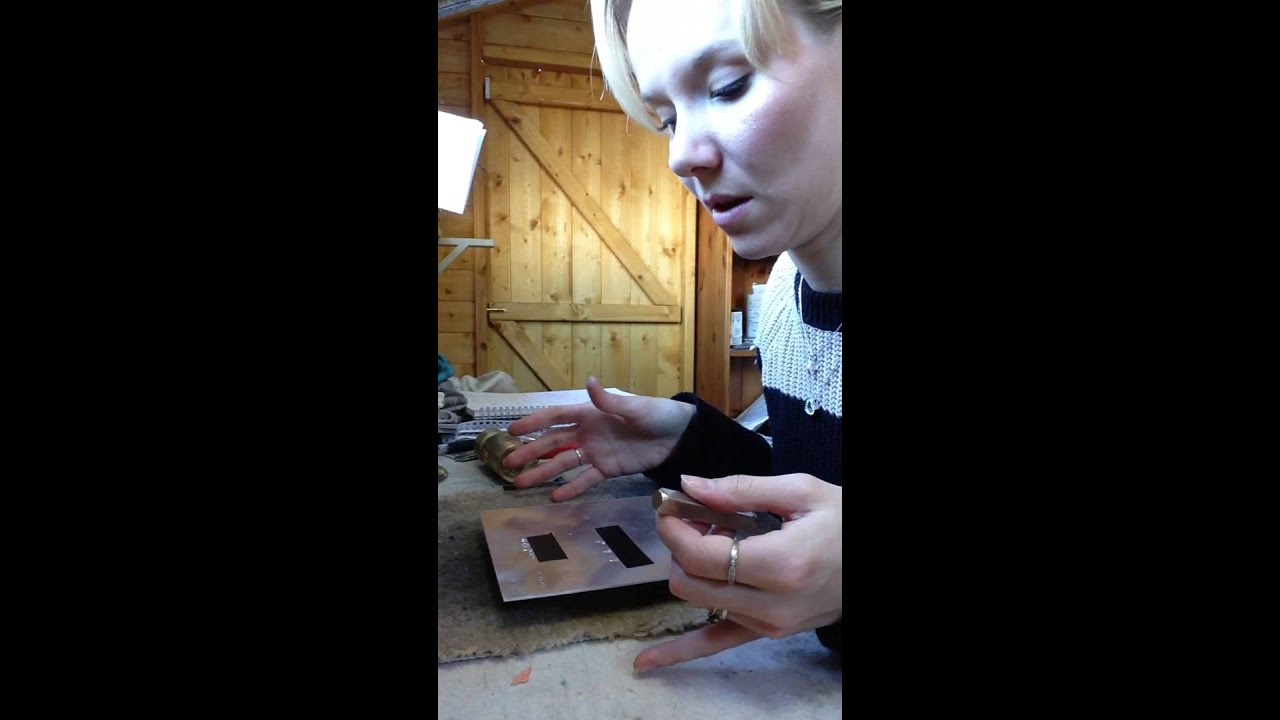 How to hand stamp metal with design stamps tips and techniques tutorial metal stamping  Truly Silver