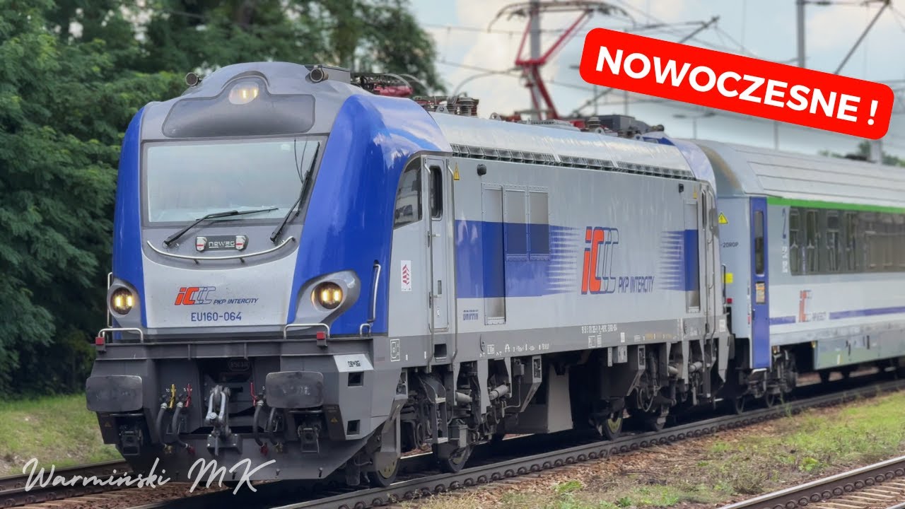 Składanka lokomotyw EU160 &bdquo;Griffin&rdquo; - Nowa era pociąg&oacute;w PKP Intercity