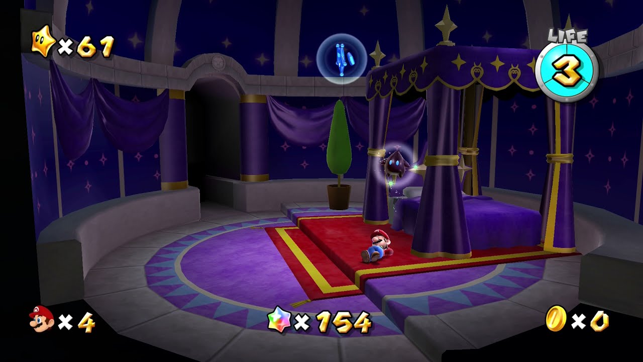 Sleep with Super Mario Galaxy in his bedroom - 1 Hour - HD