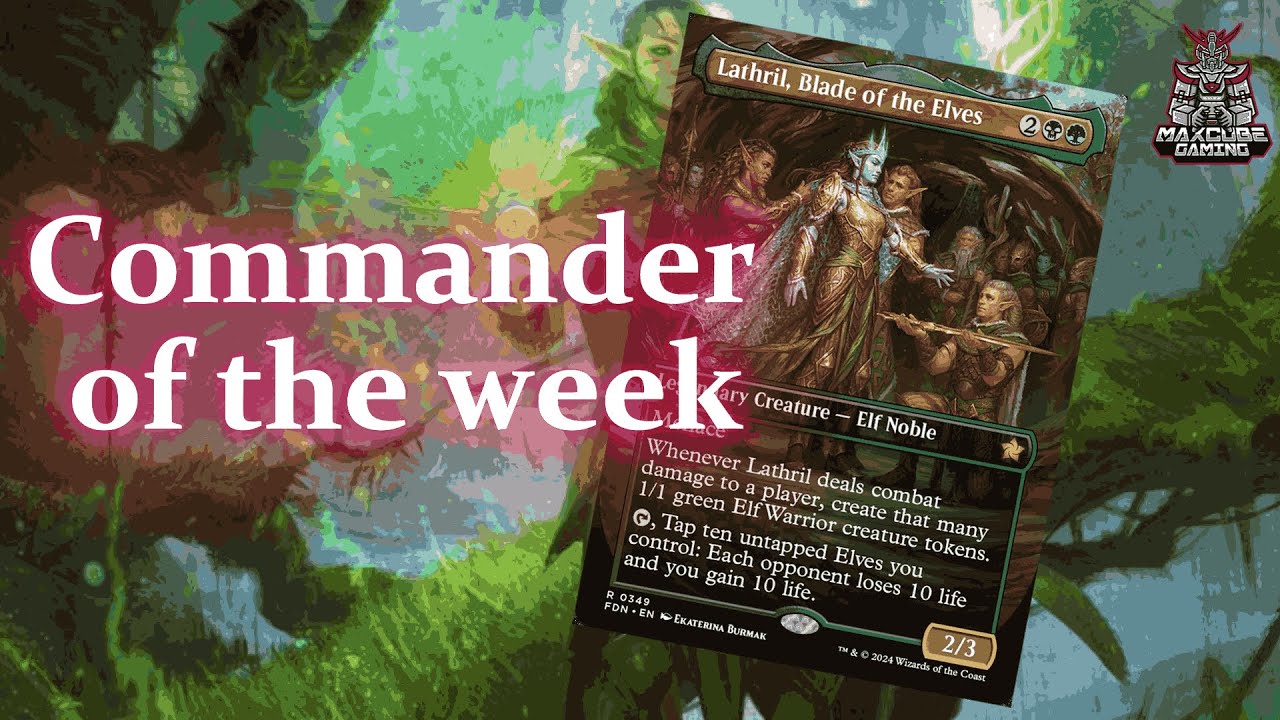 🌿 Commander of the Week: Lathril, Queen of the Elves 🗡️🔥 #MTG #commander