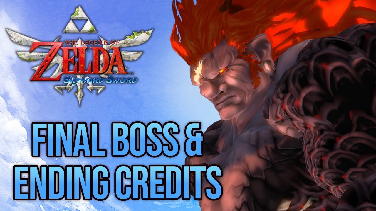 Zelda: Skyward Sword - Final Boss & Ending Credits