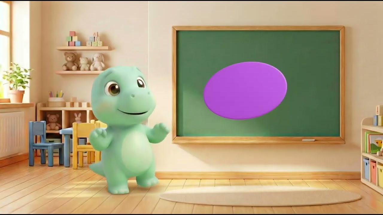Formas para Niños Pequeños | FACIL 🔵 🟥 ⭐| APRENDE divertido con Dino Dani
