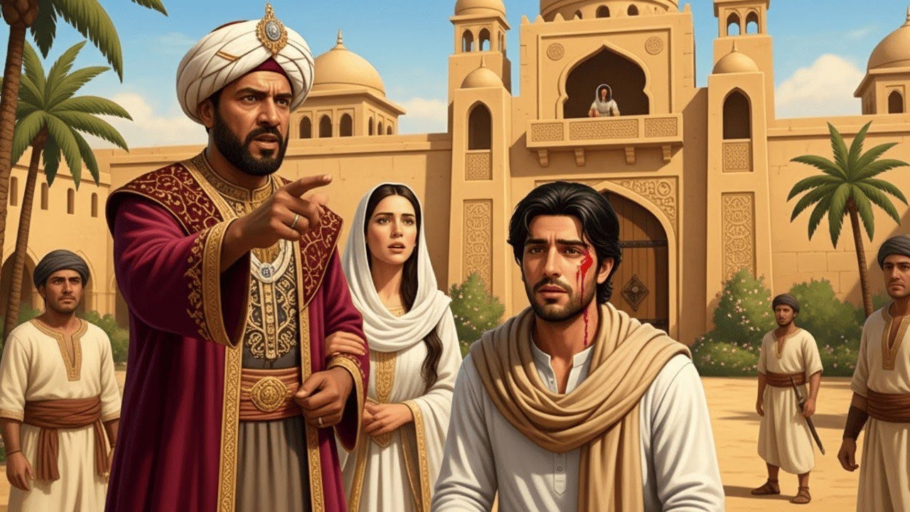 قصة الفقير الذي أنقذ بنت التاجر فاتهمه أبوها وطرده جريحًا لكنه عاد بعد السنين أغنى منهم جميعًا