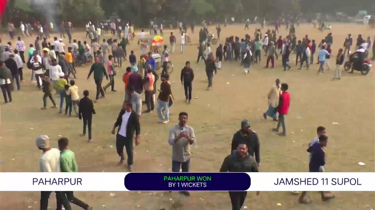🏏 JAMSHED 11 SUPAUL Vs PAHARPUR 🔥