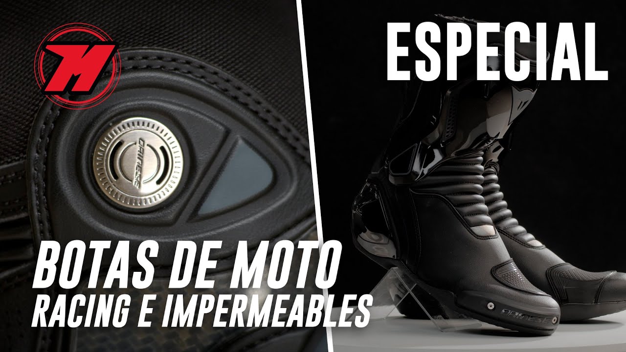Top 3 mejores botas de moto DEPORTIVAS E IMPERMEABLES. ¿Existen?