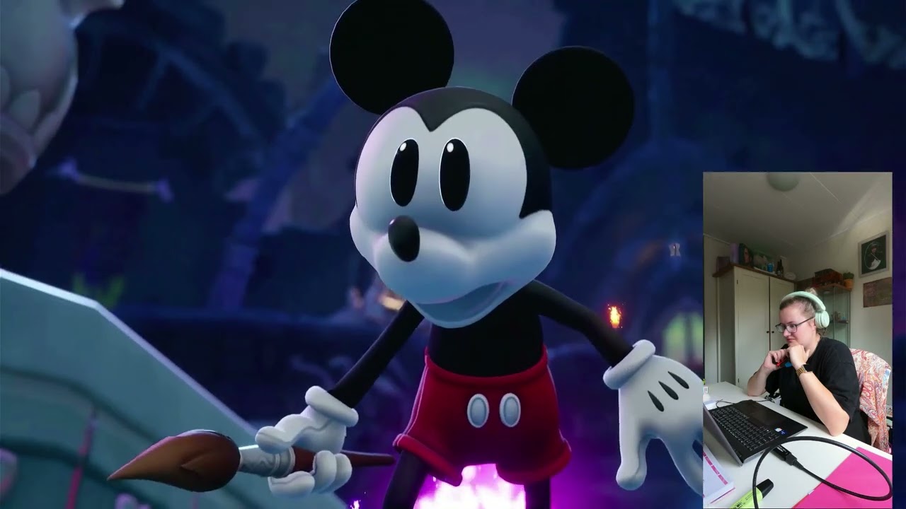 Voorleesjuffie gamet - Disney’s Epic Mickey: Rebrushed - Aflevering 1