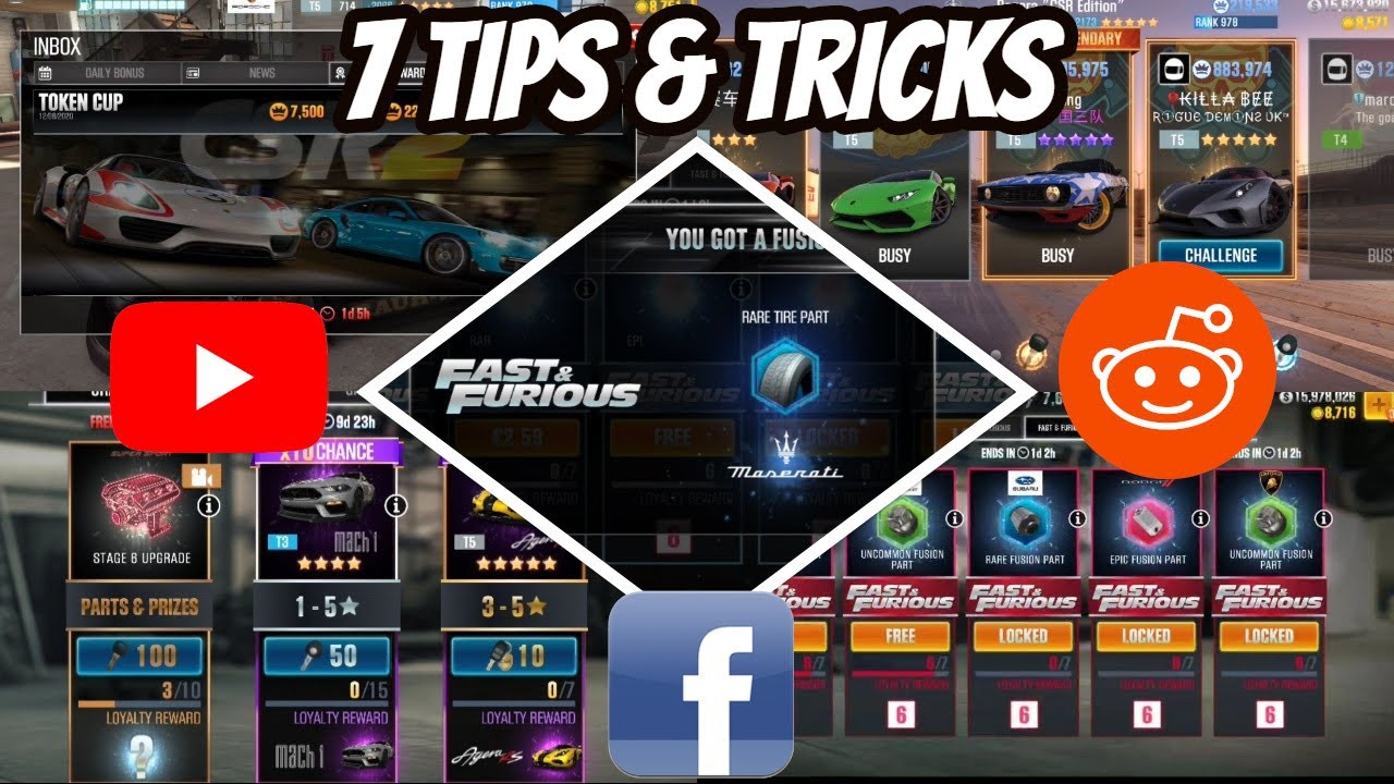 CSR2 | 7 Tips & Tricks | How to become a Top CSR Player