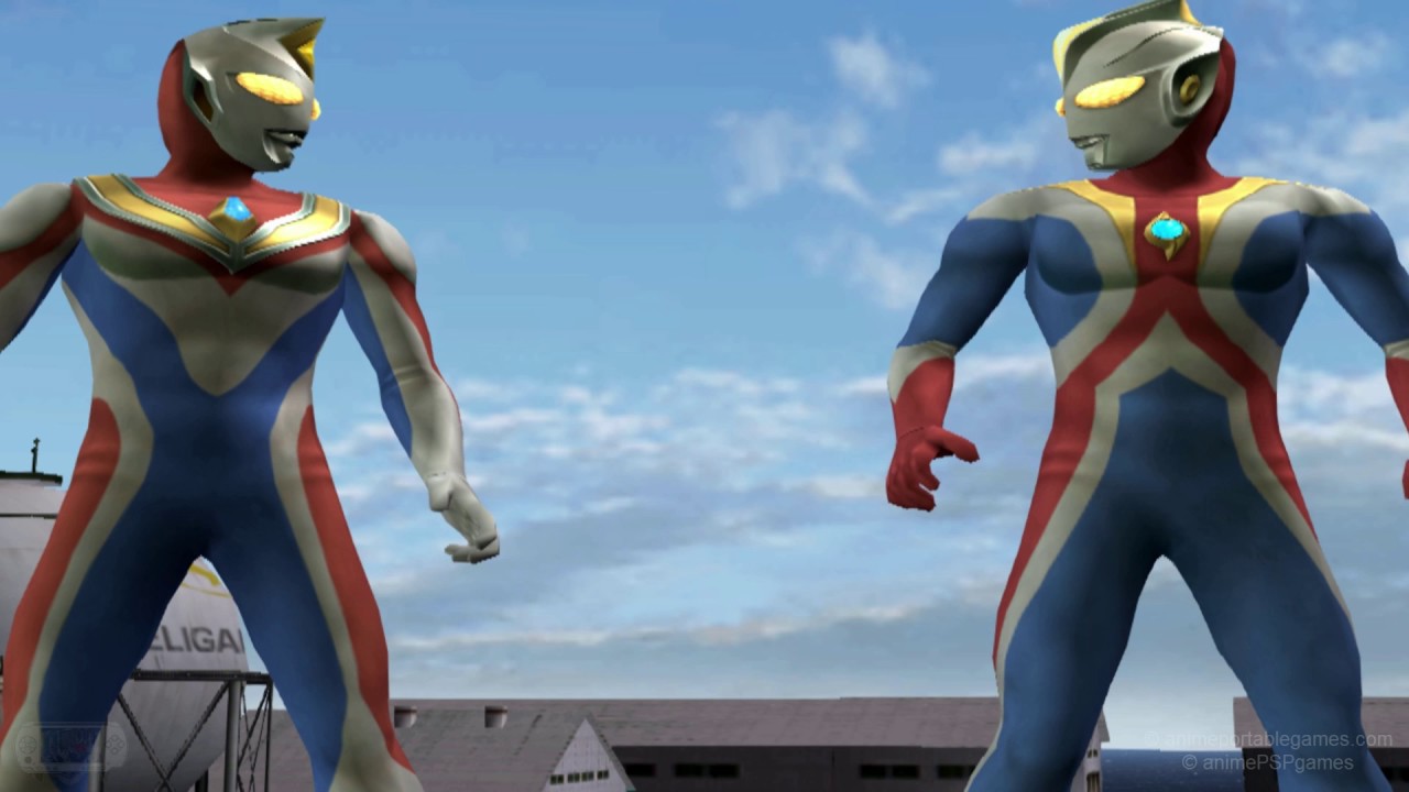 Ultraman Cosmos & Dyna TAG Team Mode ★Play ウルトラマン FE3