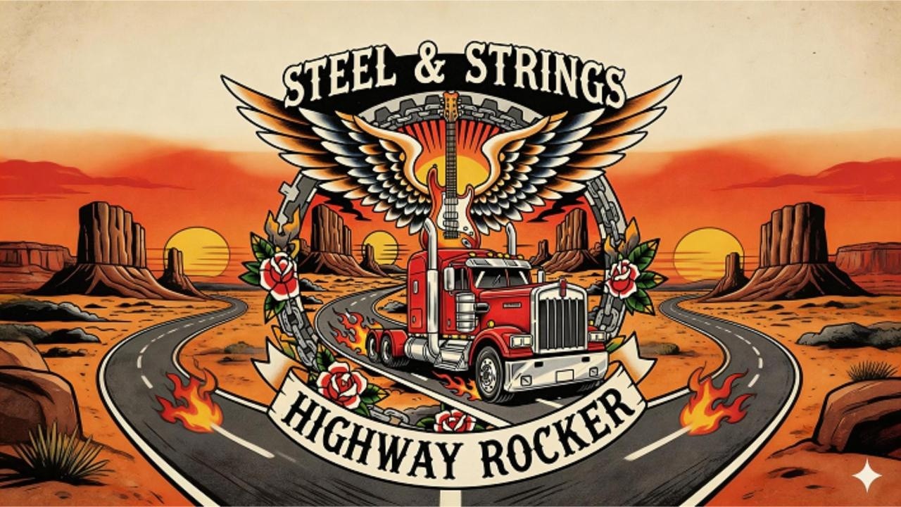 Highway Rocker – Official Lyric Video | Rock / Driving Music