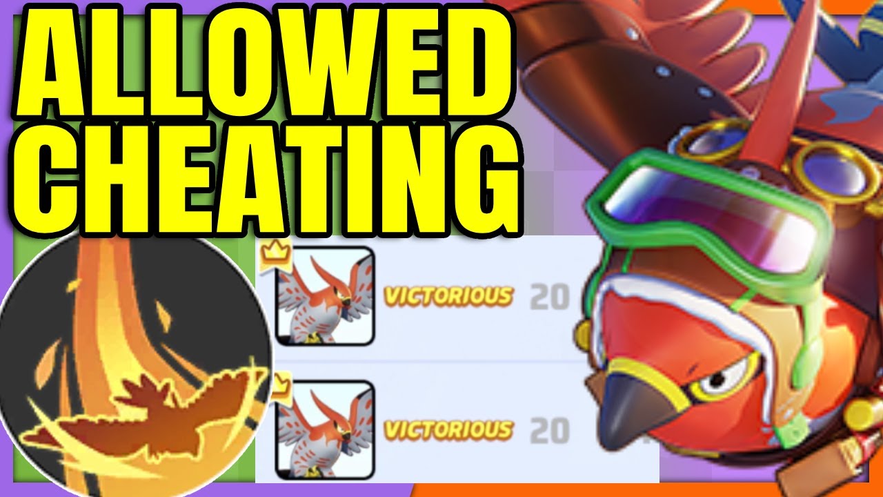 Playing this BRAVE BIRD TALONFLAME BUILD feels like cheating | Pokemon Unite