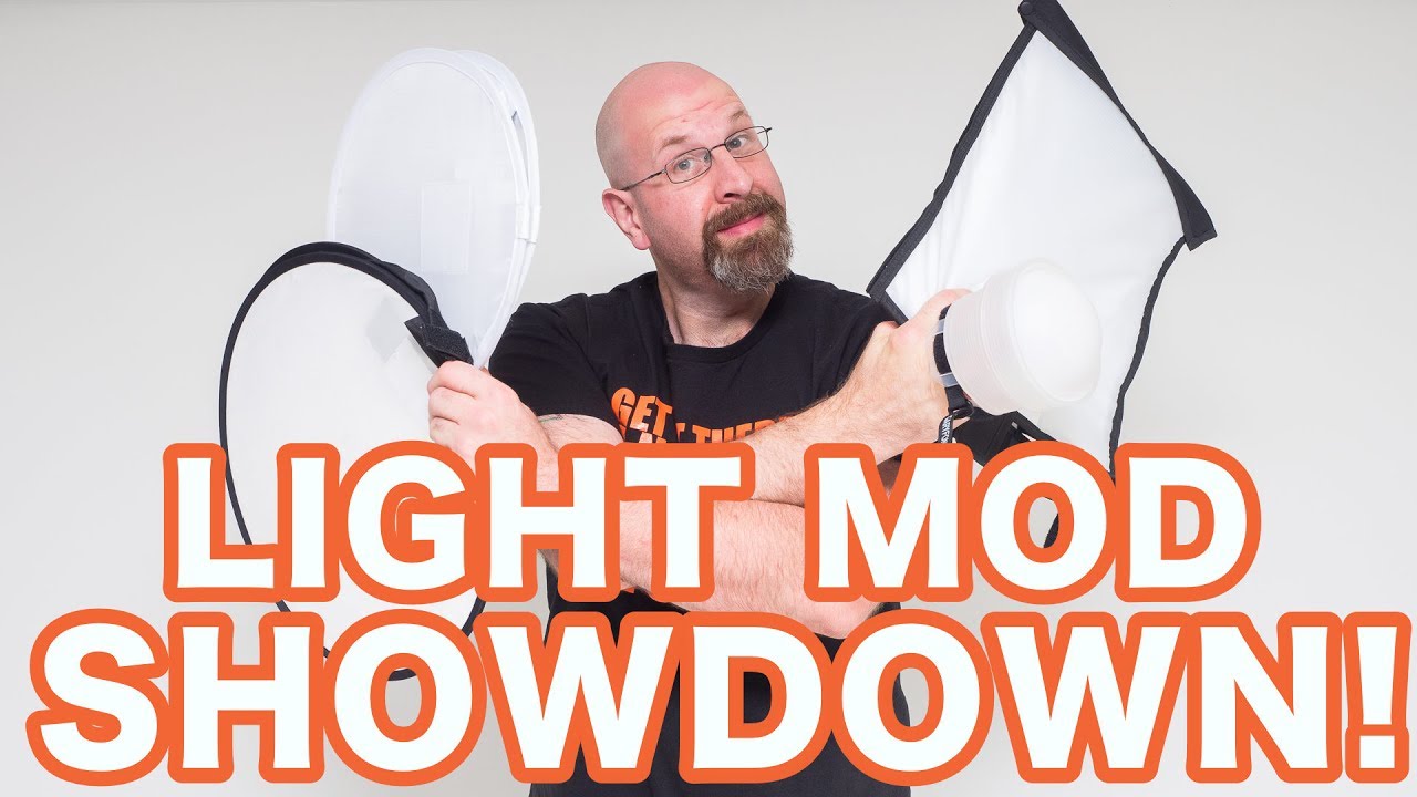 Gary Fong Lightshpere Vs Fstoppers Flashdisc Vs Rogue Flashbender Vs Neewer 16” Mini Round Softbox