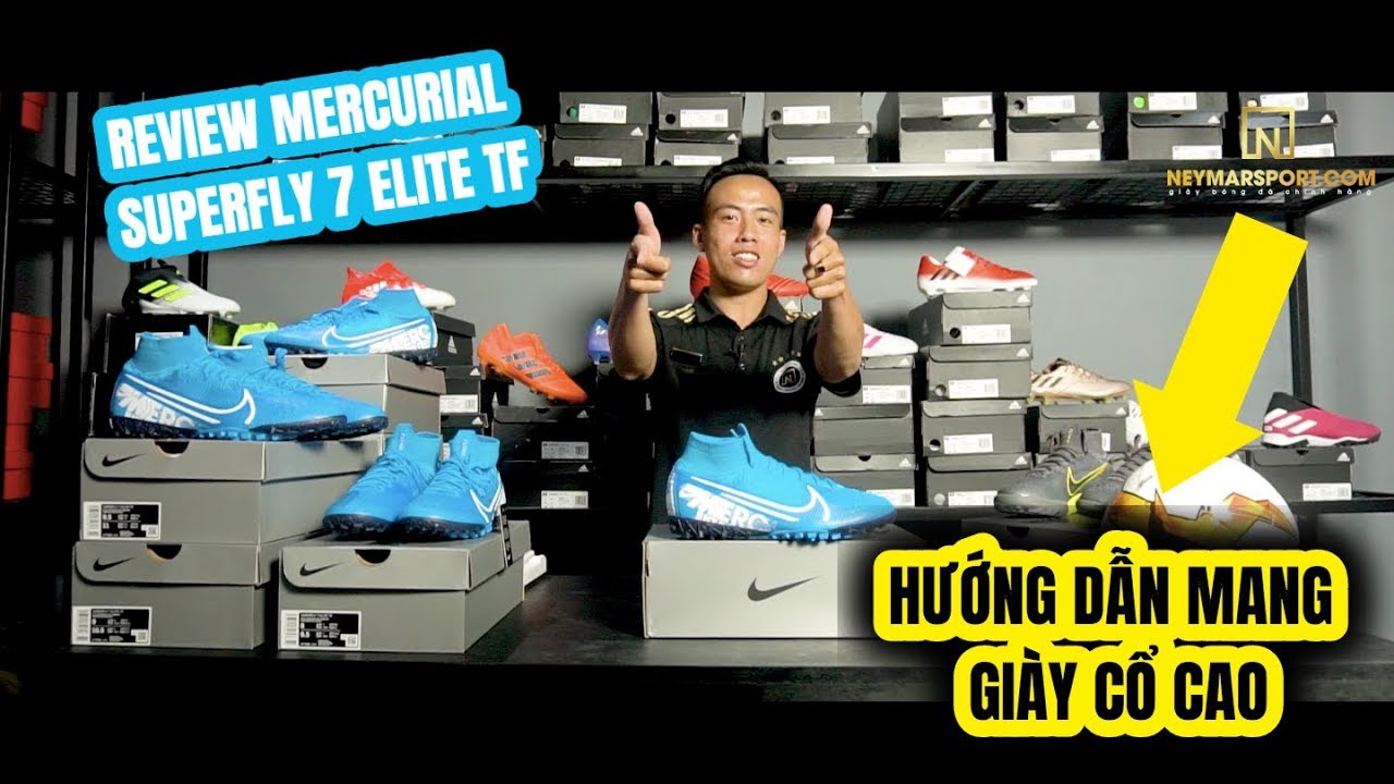MERCURIAL SUPERFLY 7 ELITE TF NEW LIGHTS - SO SÁNH SUPERFLY 6 TF ELITE VÀ SUPERFLY 7 TF ELITE
