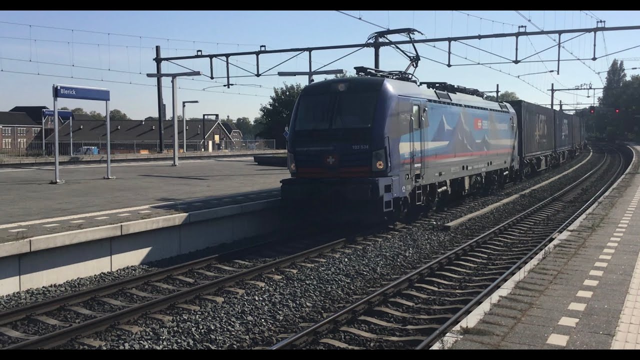 GTS Rail with GTS Shuttle Container Train at Blerick the Netherlands 🇳🇱 October 1-2025 Trainspot🎥👍👍🚂