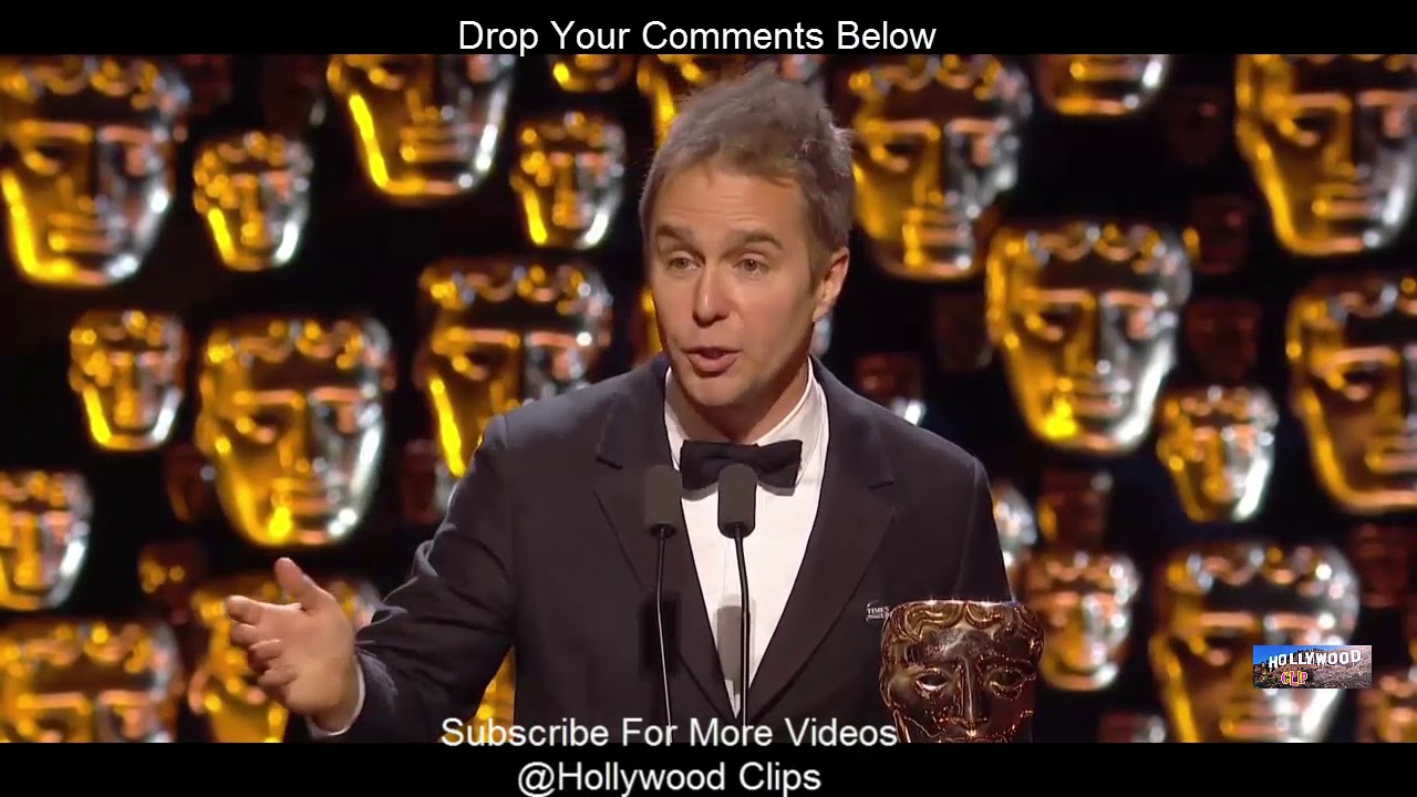 Sam Rockwell Speech at 71th British Academy Film Awards 2018 BAFTA By Hollywood Clips