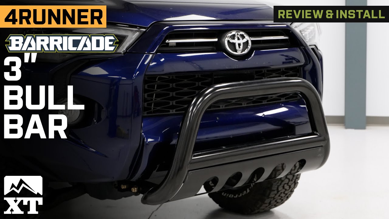 2010-2024 4Runner Barricade 3-Inch Bull Bar; Black Review & Install