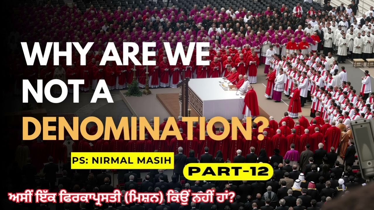 Audio Pun Sermon:-Why are we not a Denomination Part 12 ll Evening Time Light Ch.Makhu ll 7 Sep2025