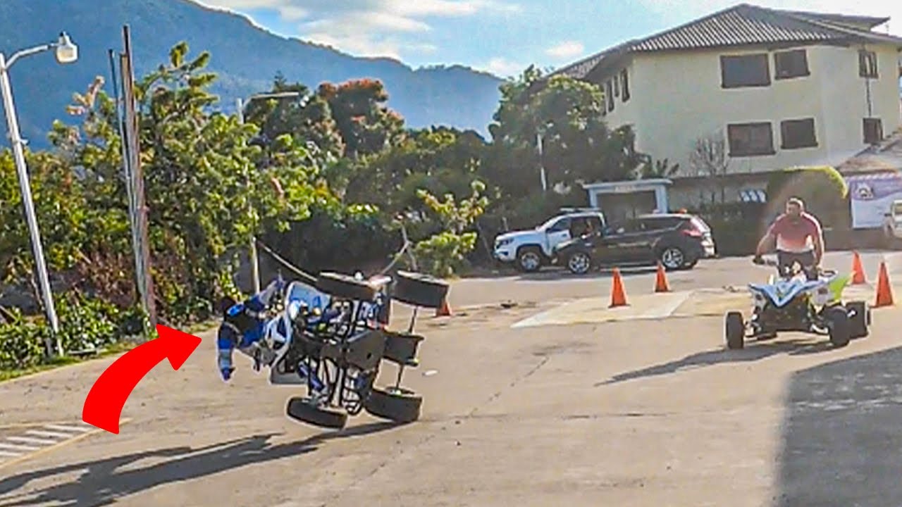 ASI DE PELIGROSO ES HACER CERITO EN UN YAMAHA RAPTOR 700R | EMMANUEL ORTIZ