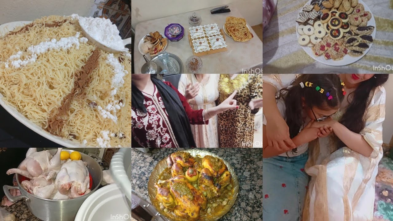روتين يومي 💯 عراضة فدار نفيسة 👍 طريقة تحضير دجاج مضغمر ديال لعراسات 