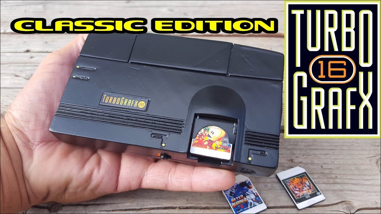 TurboGrafx 16 Mini Pi 3 Classic Edition 