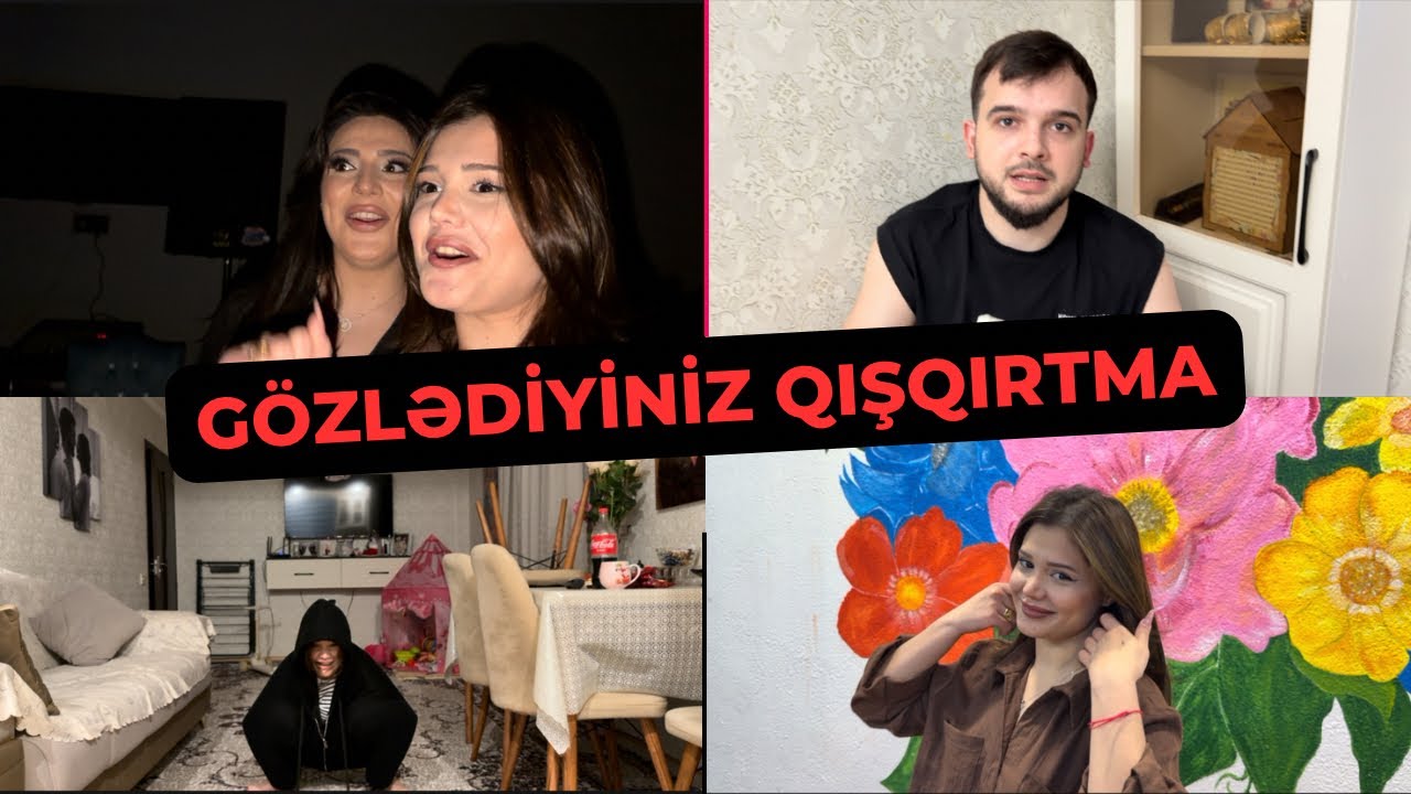 AİLƏVİ MƏCLİSƏ GETDİK😍TACİRƏ UZUN ZAMAN SONRA QIŞQIRTMA 😩😂