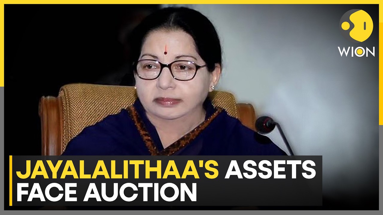 India: I-T Dept Threatens to Auction Jayalalithaa’s Assets Over Unpaid Tax Arrears | WION