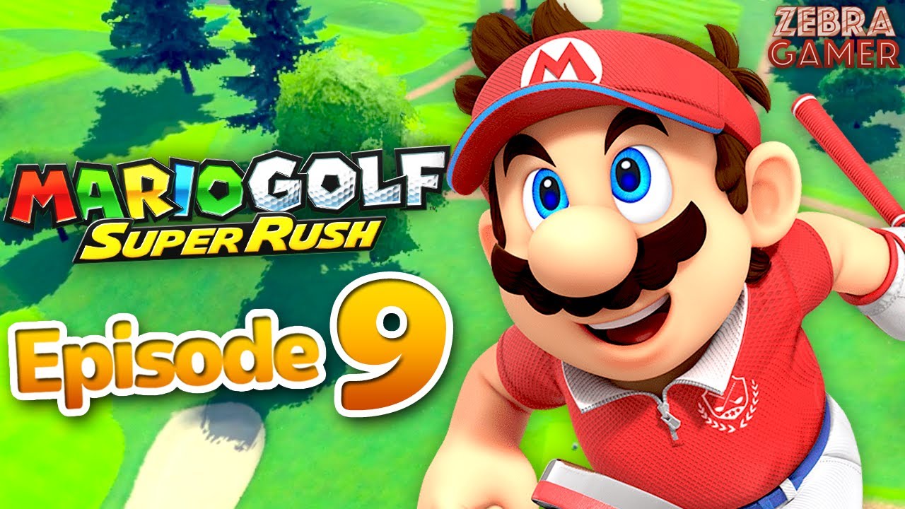 Mario Golf: Super Rush, прохождение игры Nintendo Switch, часть 9 — Mario! Стандартный гольф!
