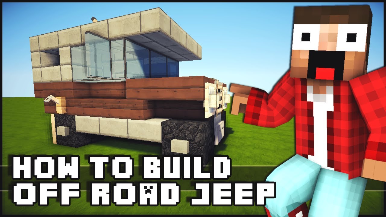 ► Minecraft : How to Make - Off Road Jeep