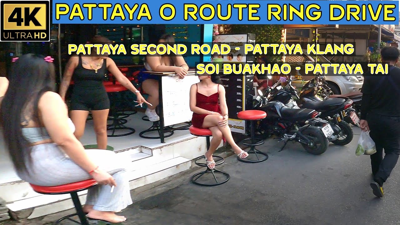Pattaya O Ring Route   Pattaya Second Road   Pattaya Klang   Soi Buakhao   Pattaya Tai 2025 Thailand