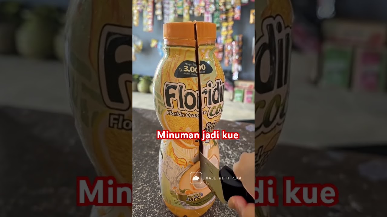 Minuman jadi kue gays #minuman #floridina