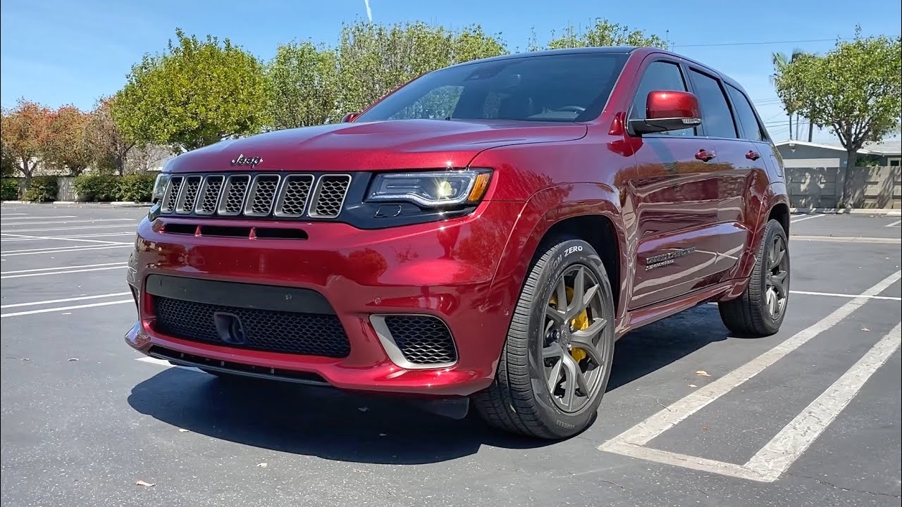 2020 Jeep Grand Cherokee Trackhawk Walkaround + Exhaust (No Talking)(ASMR)