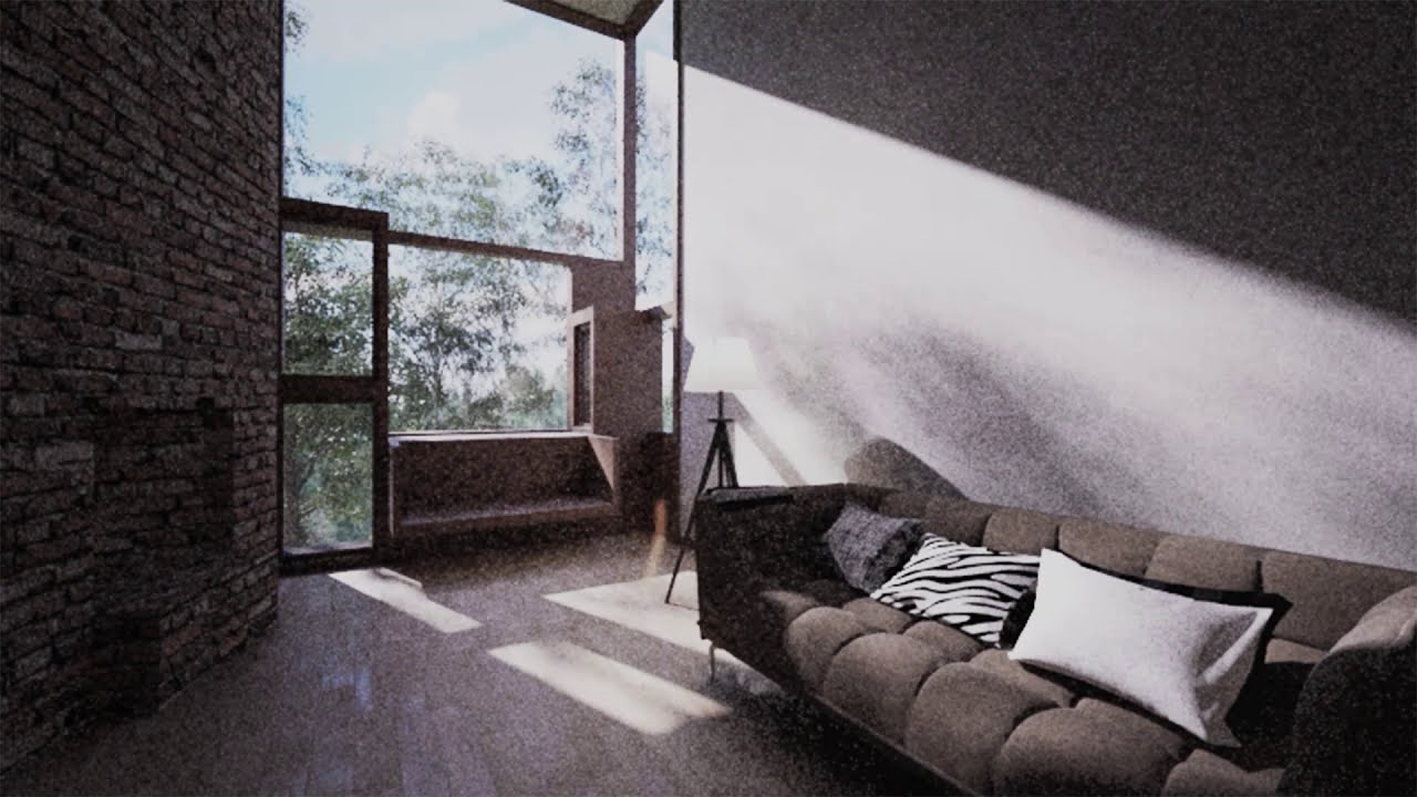 音とフィッシャー邸 / ルイス・カーン　　FISHER HOUSE - Louis Kahn