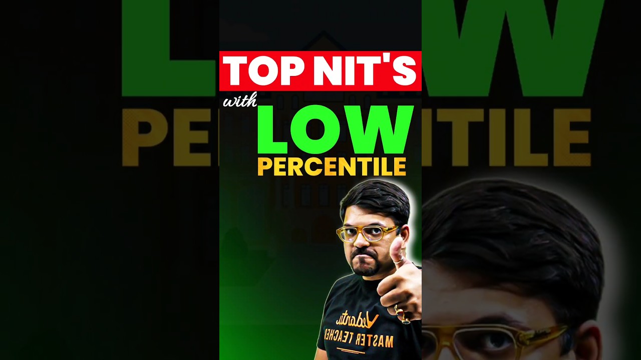 NITs you can get with a low percentile😱 #jee #jee2025 #nit #jeeadvanced #jeeresult #iit