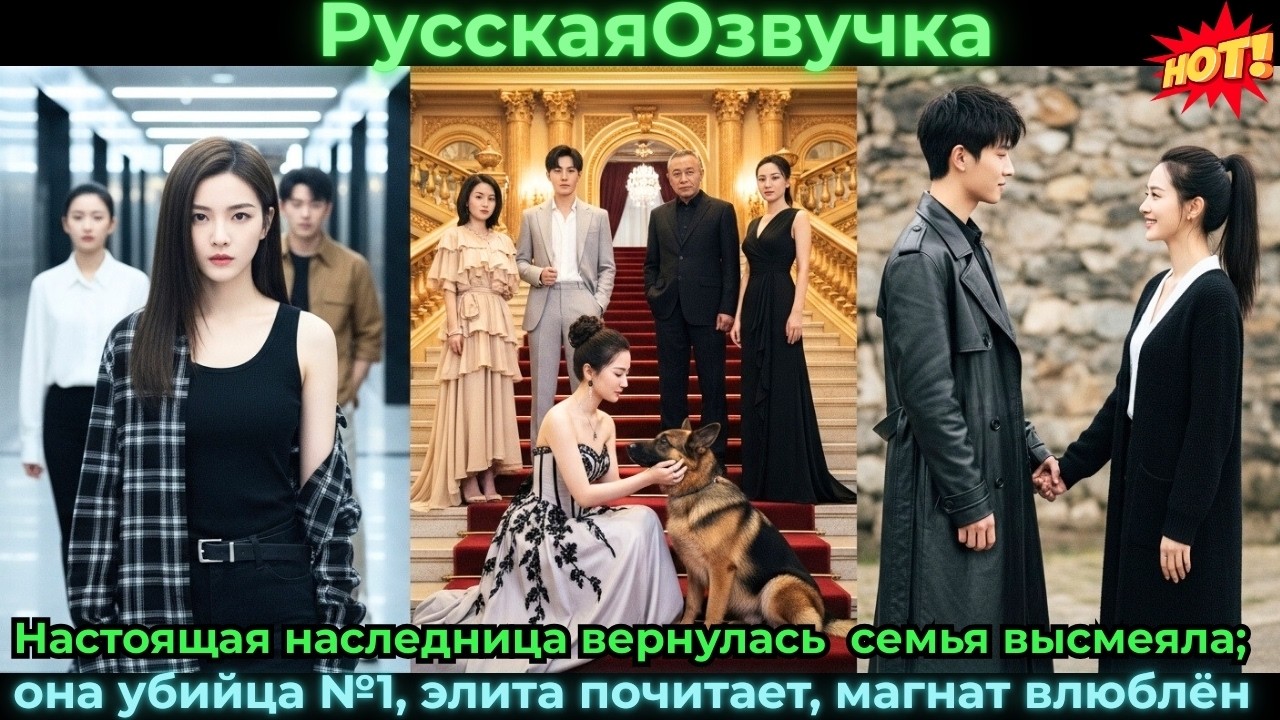 Настоящая наследница вернулась — семья высмеяла; она убийца №1, элита почитает, магнат влюблён
