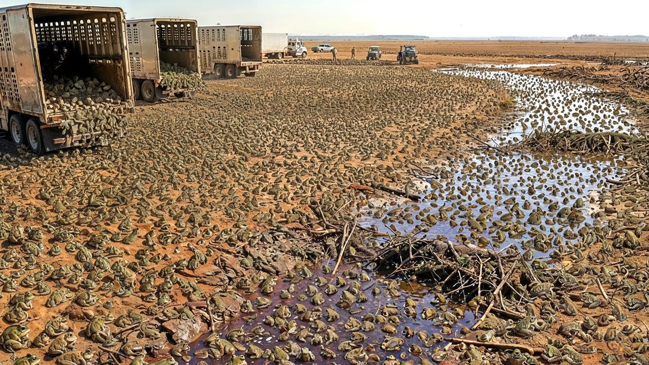 Florida Released 10,000 Frogs Into A Dying Wetland — The Outcome Was Insane
