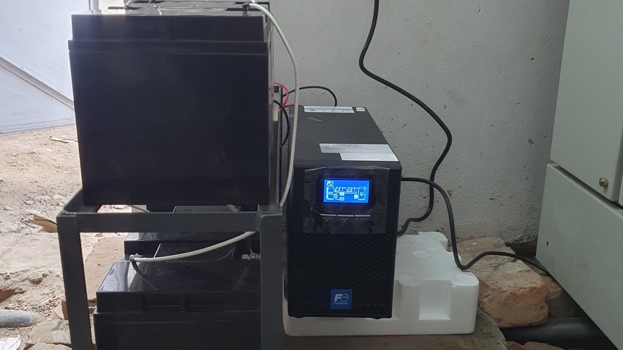 new 3kva online ups installation..#ups