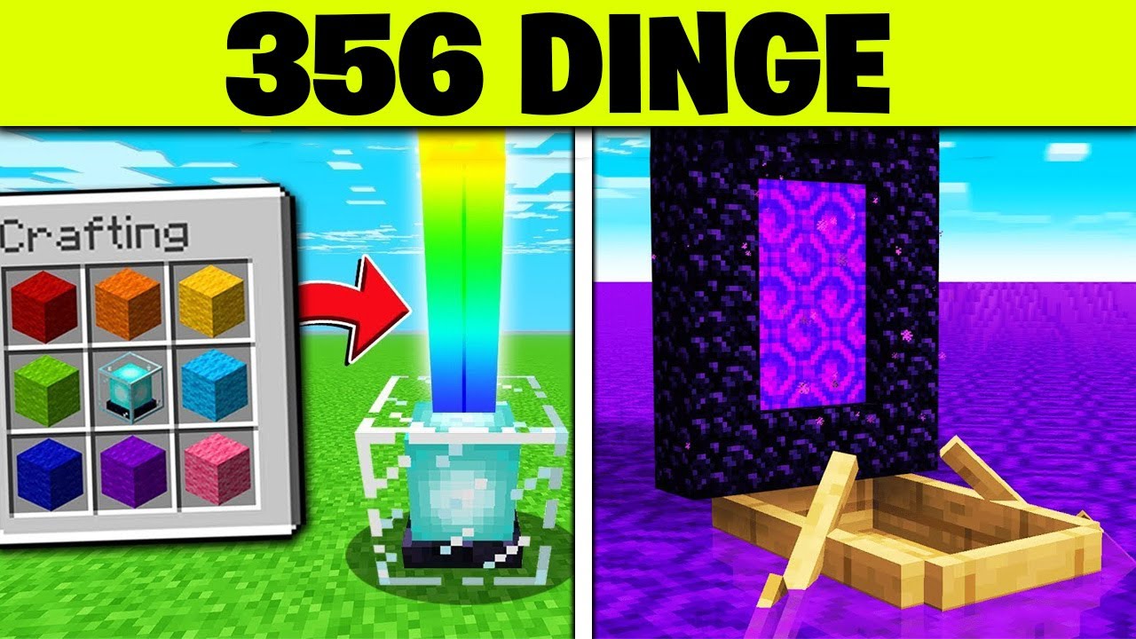 356 DINGE in MINECRAFT die du noch NICHT wusstest!