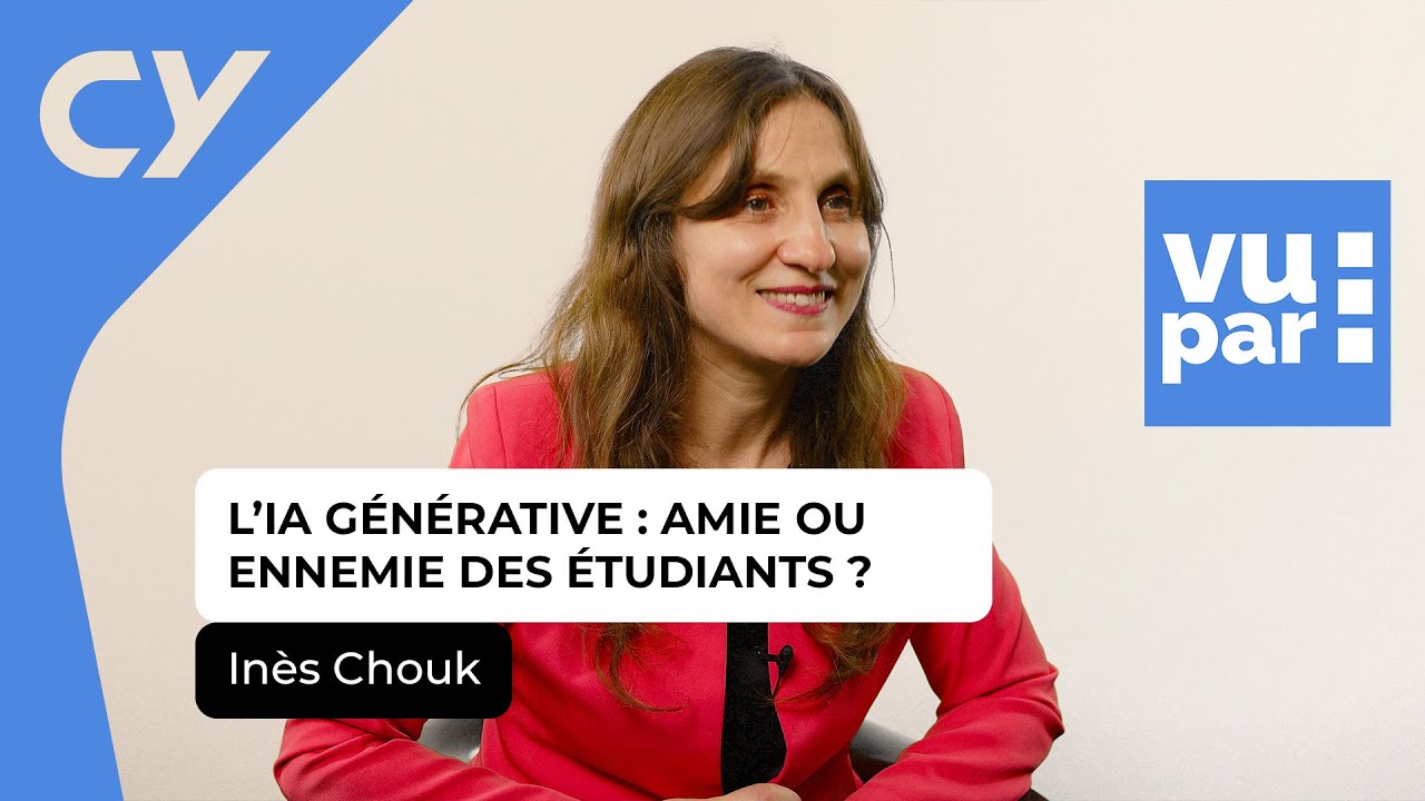 Vu par — Inès Chouk, chercheuse au laboratoire THEMA | CY Cergy Paris Université