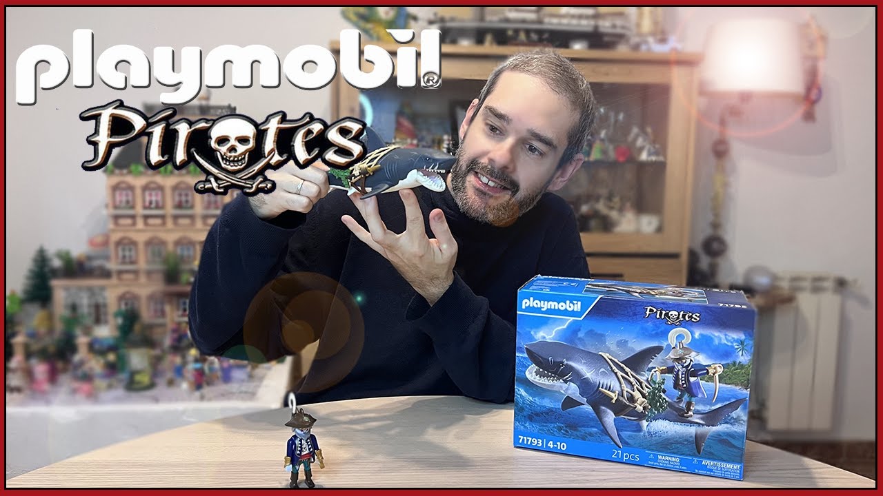 😎 El tiburón gigante de PLAYMOBIL 😱 Las desgracias de este video no se veian venir 😱 REF: 71793