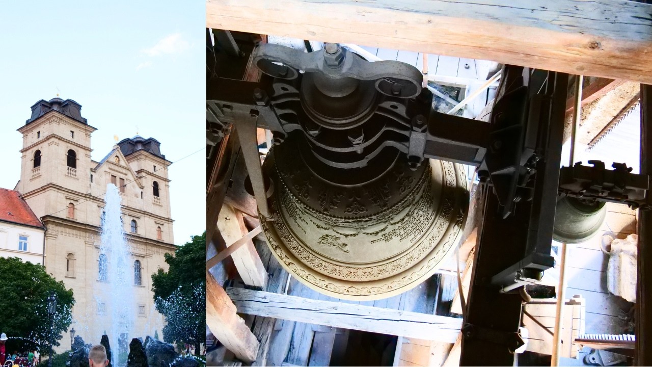 Košice-Staré Mesto (SK) Kostol Najsvätejšej Trojice (premonštráti) -zvony / Church -bells