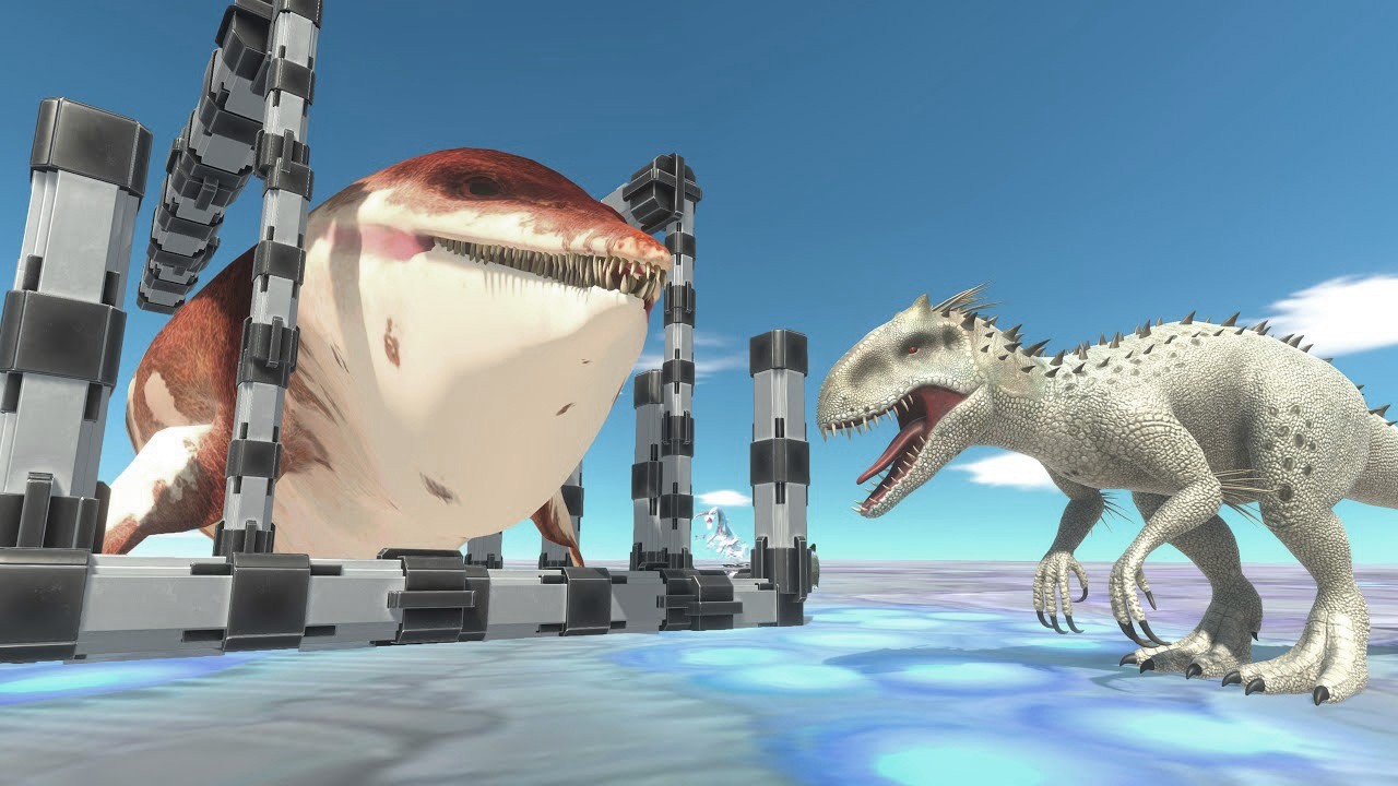 Dinosaur Team Rescues Kronosaurus by Defeating Alien Ranthorn and His Army |ARBS
