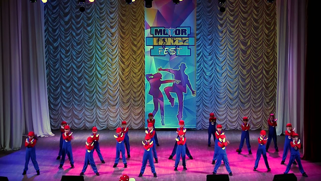 17 Школа современного танца Яны Исаевой GOLD STAR Super mario  10 04 2021 MotorDanceFest